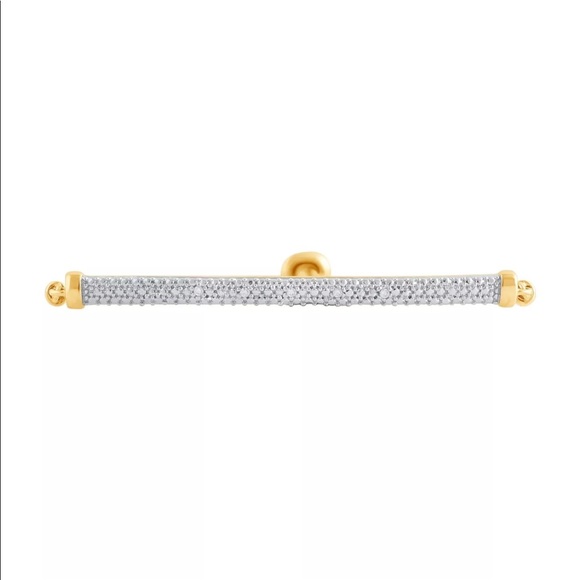 Natural Diamond Adjustable Boho Bracelet - Picture 3 of 5